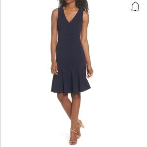 Vince Camuto Ruffle Hem Bodycon Dress